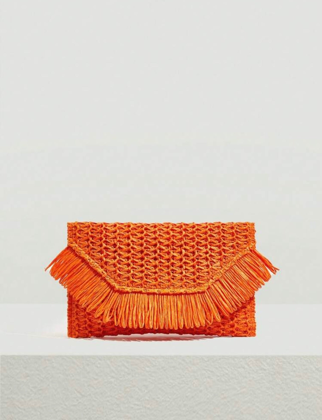 Shelby Fringe Clutch - Vanities Playhouse By V.
