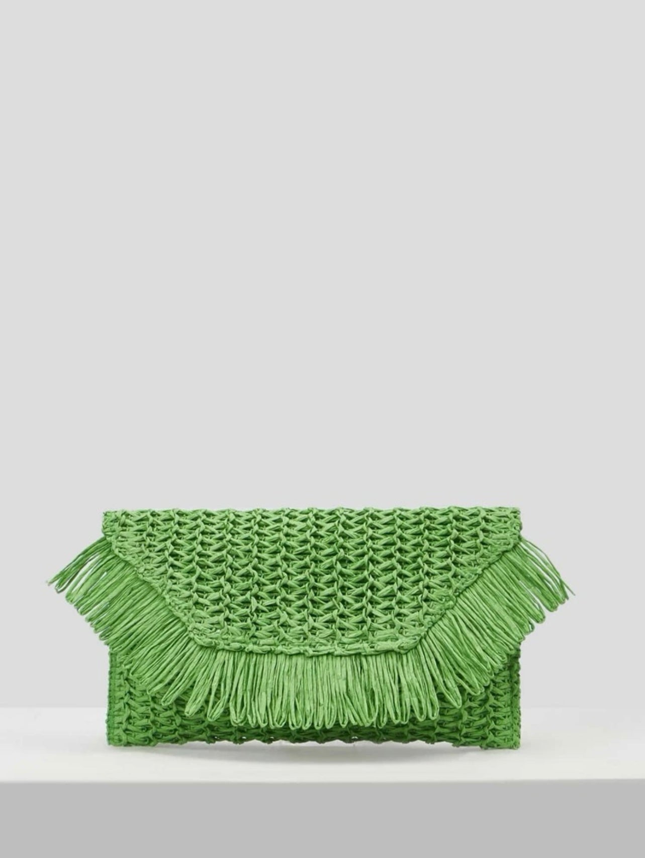Shelby Fringe Clutch - Vanities Playhouse By V.
